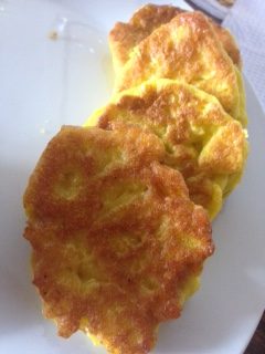 Pumpkin Fritters that won’t kill you..